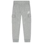 Boys Grey Logo Joggers, 1, hi-res