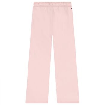 بنطال رياضي وردي بشعار للفتيات
