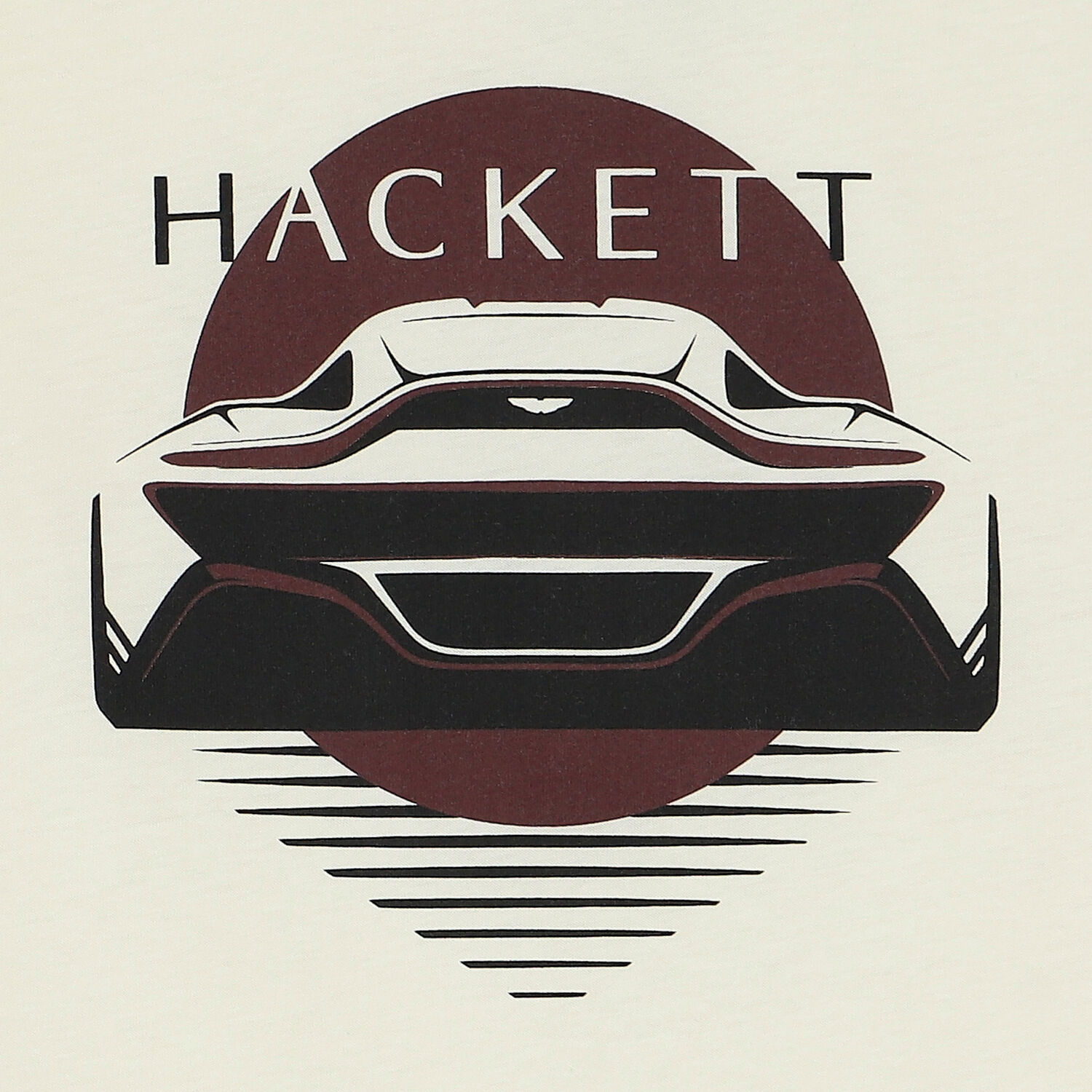 تيشيرت أولاد بالشعار باللون العاجى, 1, hi-res