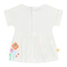 Baby Girls White Floral Leggings Set, 1, hi-res