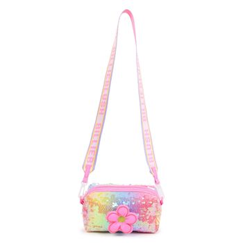 Girls Pink Flower Bag