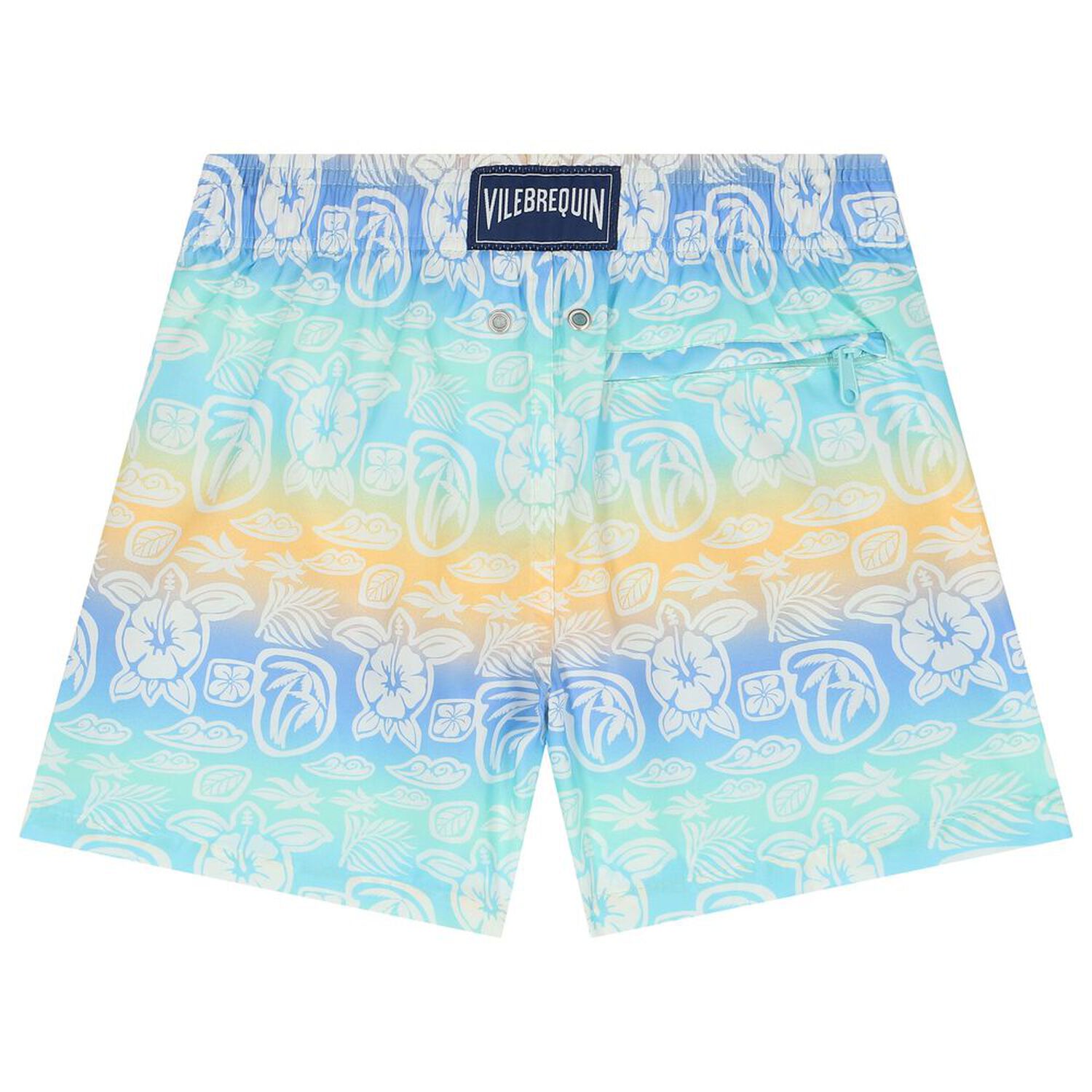 Boys Muti-Colored Logo Swim Shorts, 1, hi-res