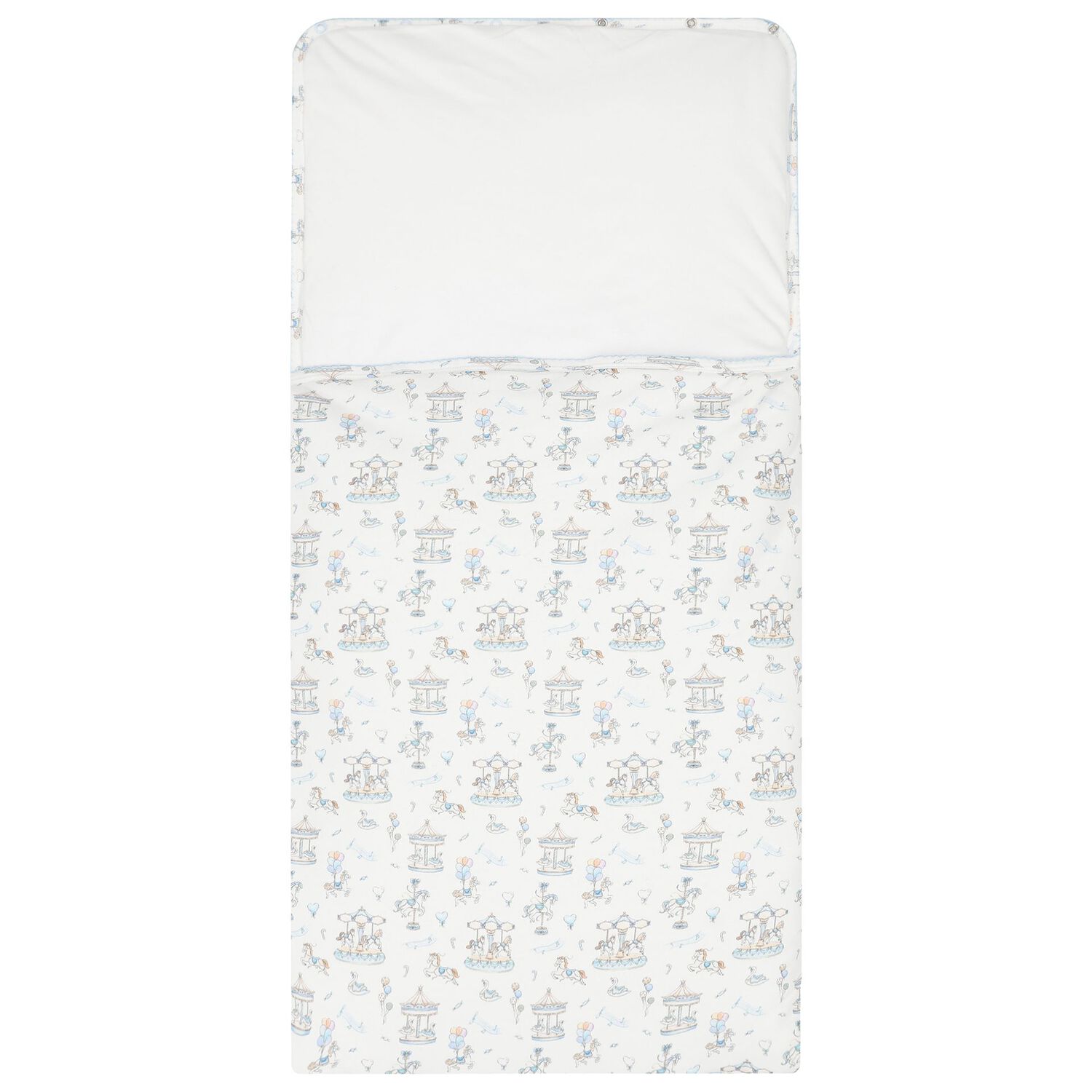 مدس دوار أزرق وأبيض للأولاد الصغار, 1, hi-res