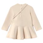 Younger Girls Beige Dress Set, 1, hi-res