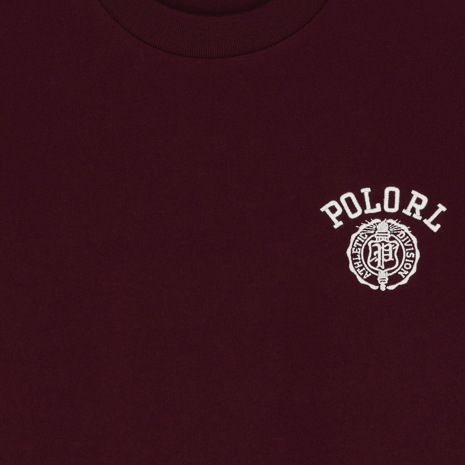 Boys Burgundy Logo T-Shirt , 1, hi-res