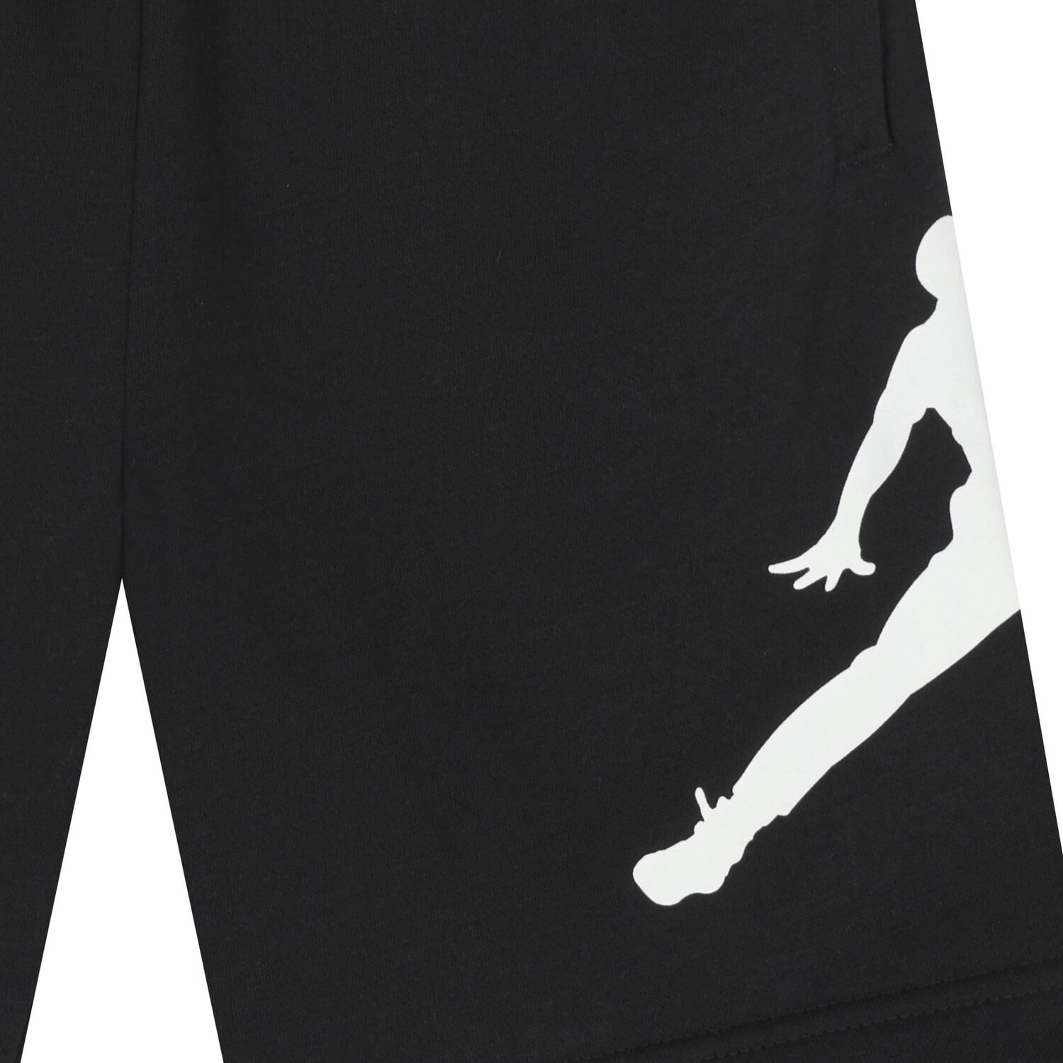 Boys Black Jordan Shorts, 1, hi-res
