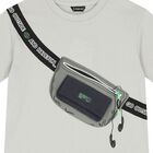Boys Grey Bag T-Shirt, 1, hi-res