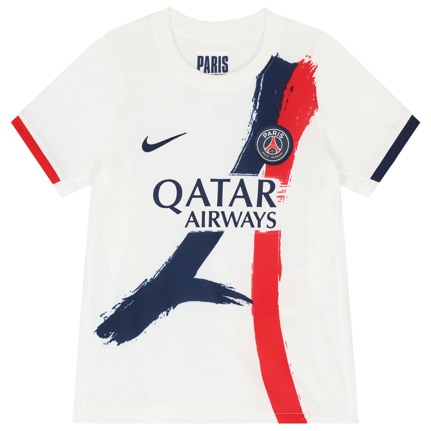 طقم شورت باريس سان جيرمان  باللون الأبيض, 1, hi-res image number null