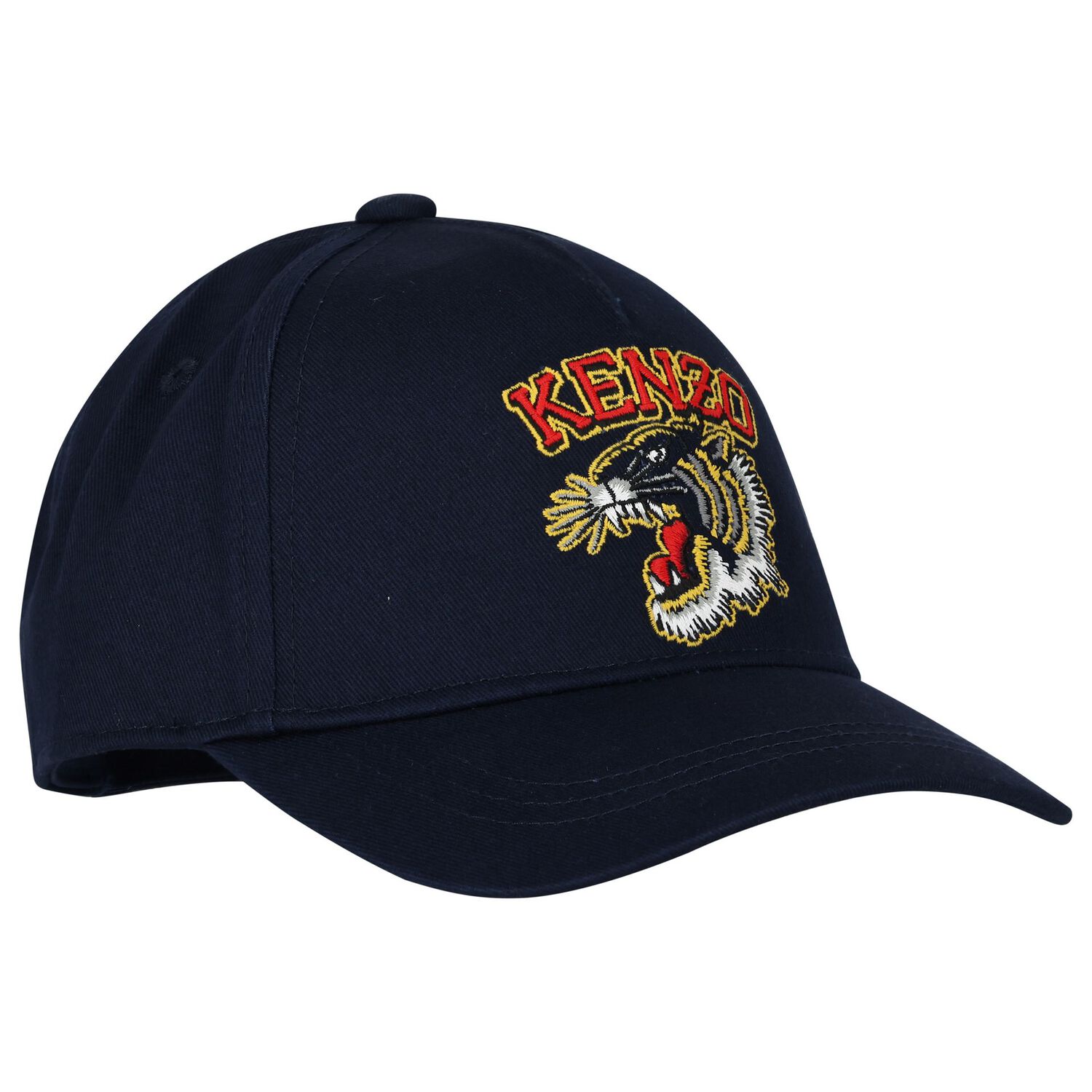 Navy Blue Tiger Logo Cap, 1, hi-res image number null