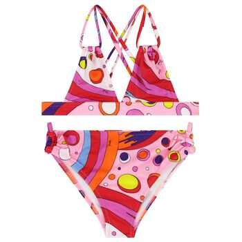 Girls Pink Fontane Bikini