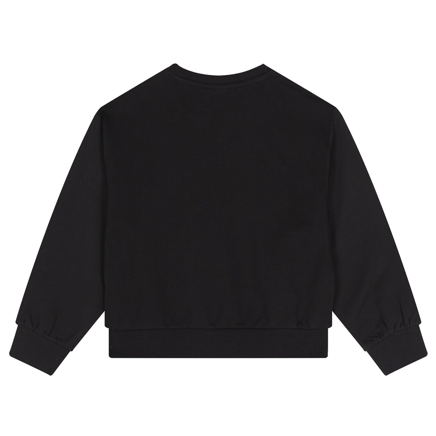 سويت شيرت بالشعار باللون الاسود , 1, hi-res image number null