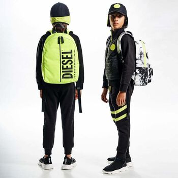 Boys Black Logo Joggers
