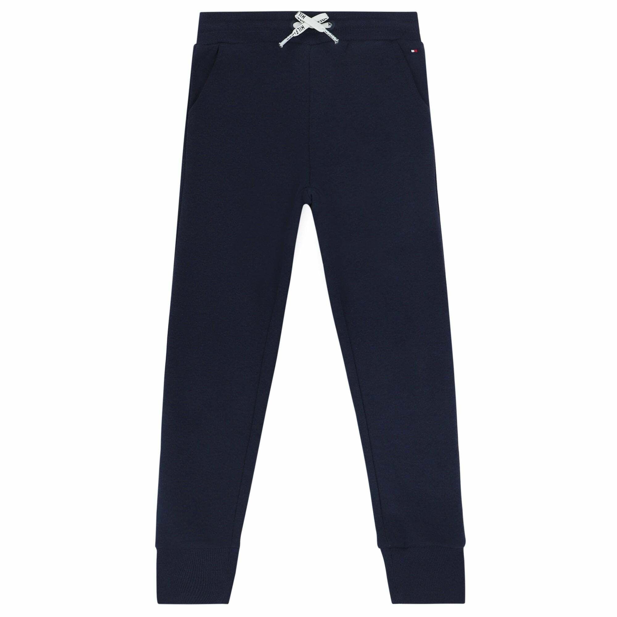 Tommy Hilfiger Boys Navy Logo Joggers Junior Couture