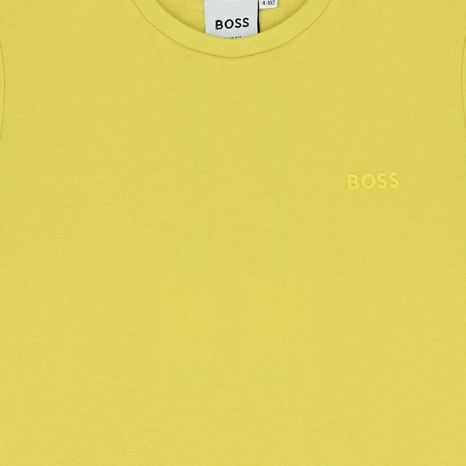 Boys Yellow Logo T-Shirt, 3, hi-res image number null