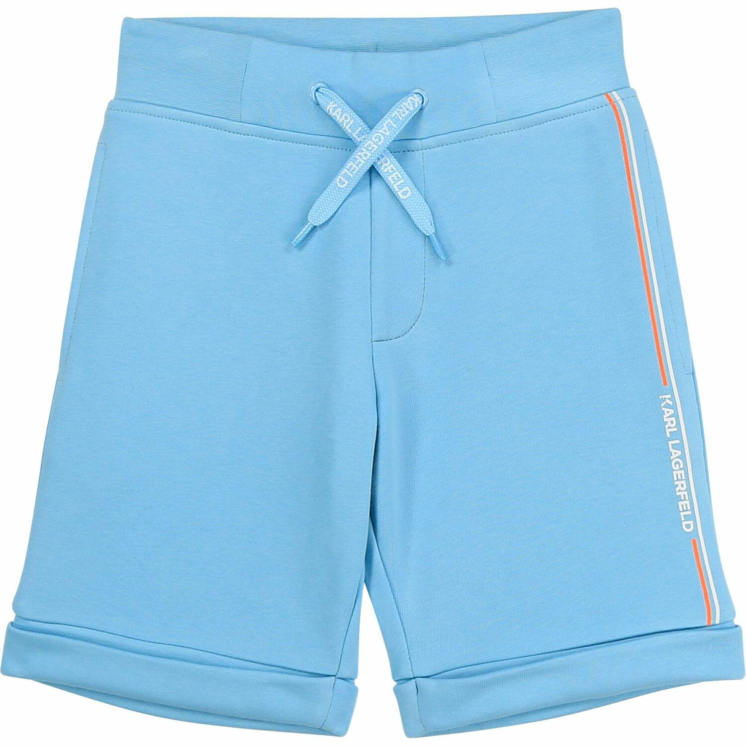 Boys Blue Logo Shorts, 1, hi-res image number null