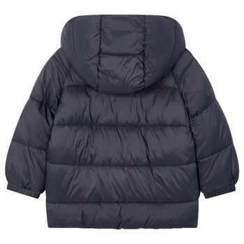Boys Black Puffer Jacket