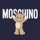 فستان بالشعار تيدي بير باللون الكحلي, 2, hi-res