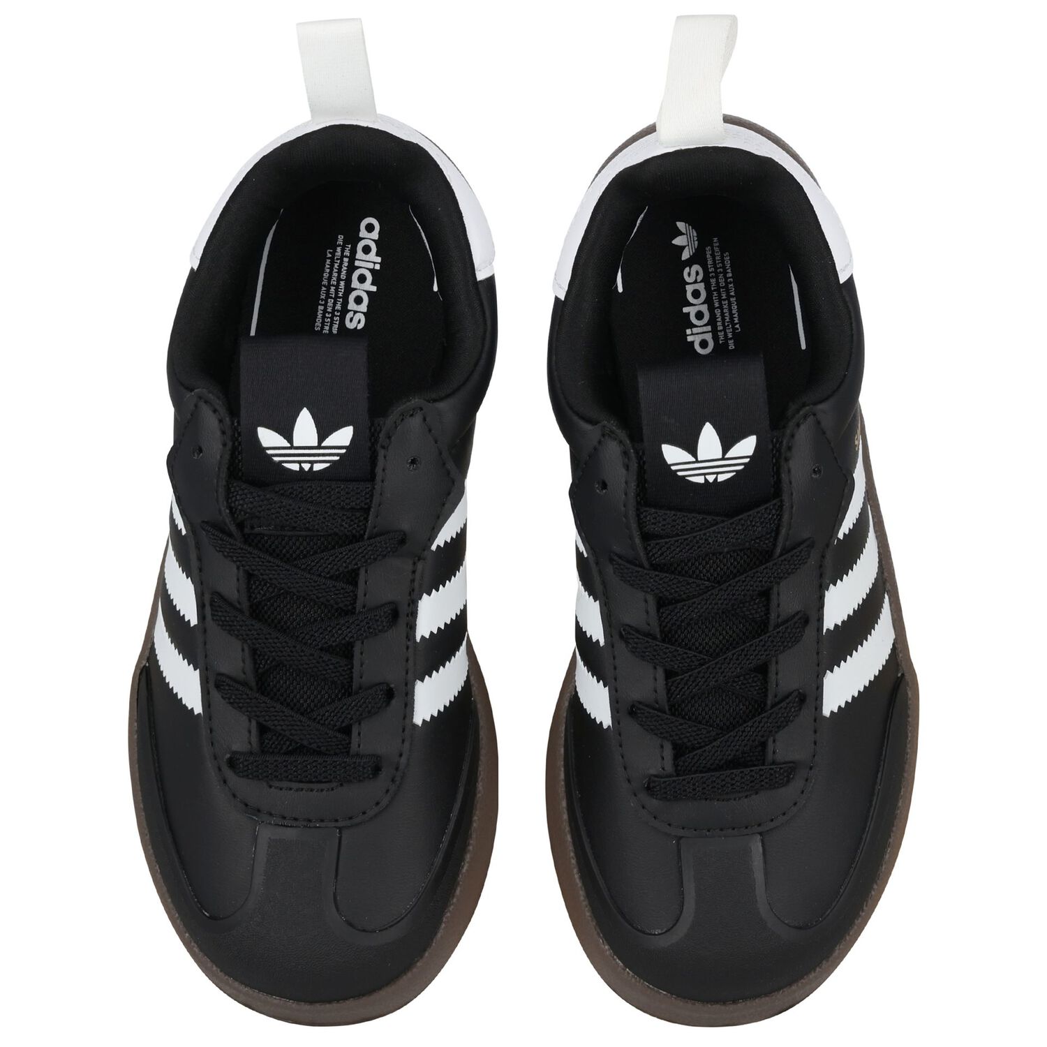 Black AdiFom Samba Trainers, 1, hi-res