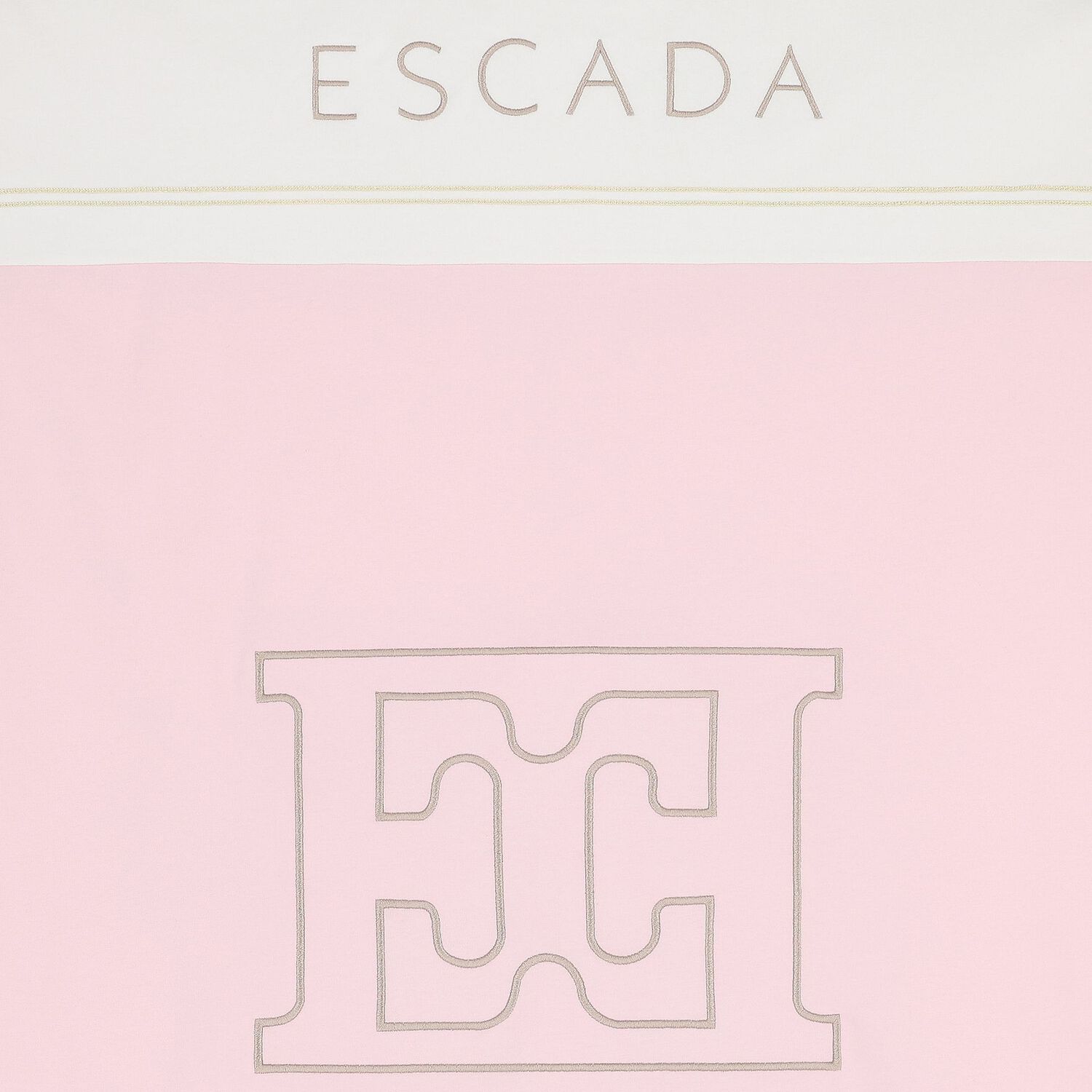 Baby Girls White & Pink Logo Blanket, 2, hi-res