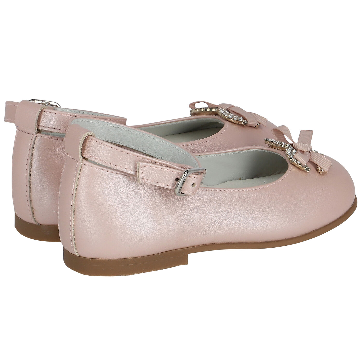 حذاء بنات مزين باللون الوردي, 1, hi-res image number null