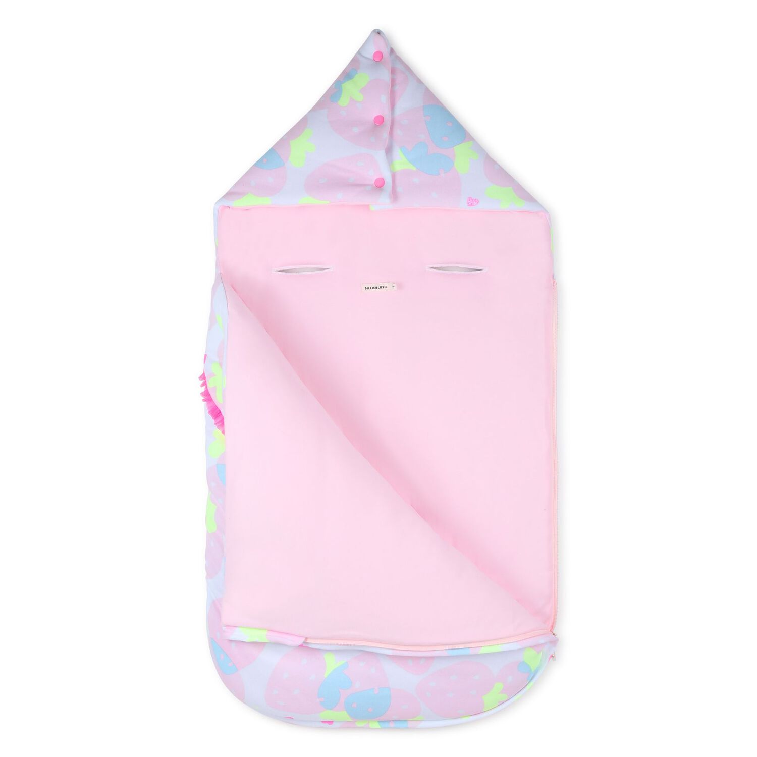 Baby Girls Pink Strawberry Nest, 1, hi-res