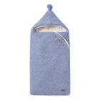 مدس أولاد منسوج بالشعار باللون  الأزرق , 1, hi-res