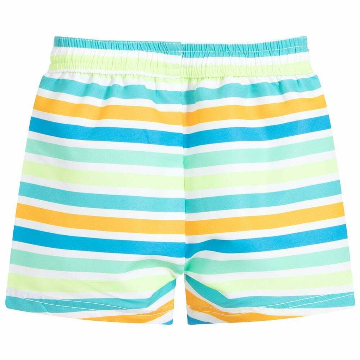 Boys Multicolored Printed Swim Short, 1, hi-res