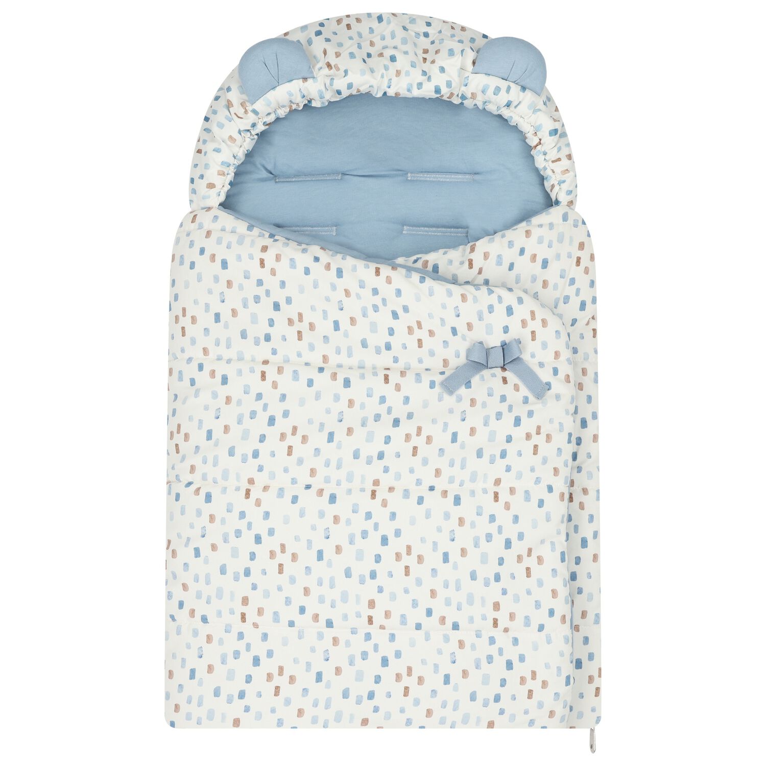 Baby Boys Ivory & Blue Nest, 3, hi-res image number null