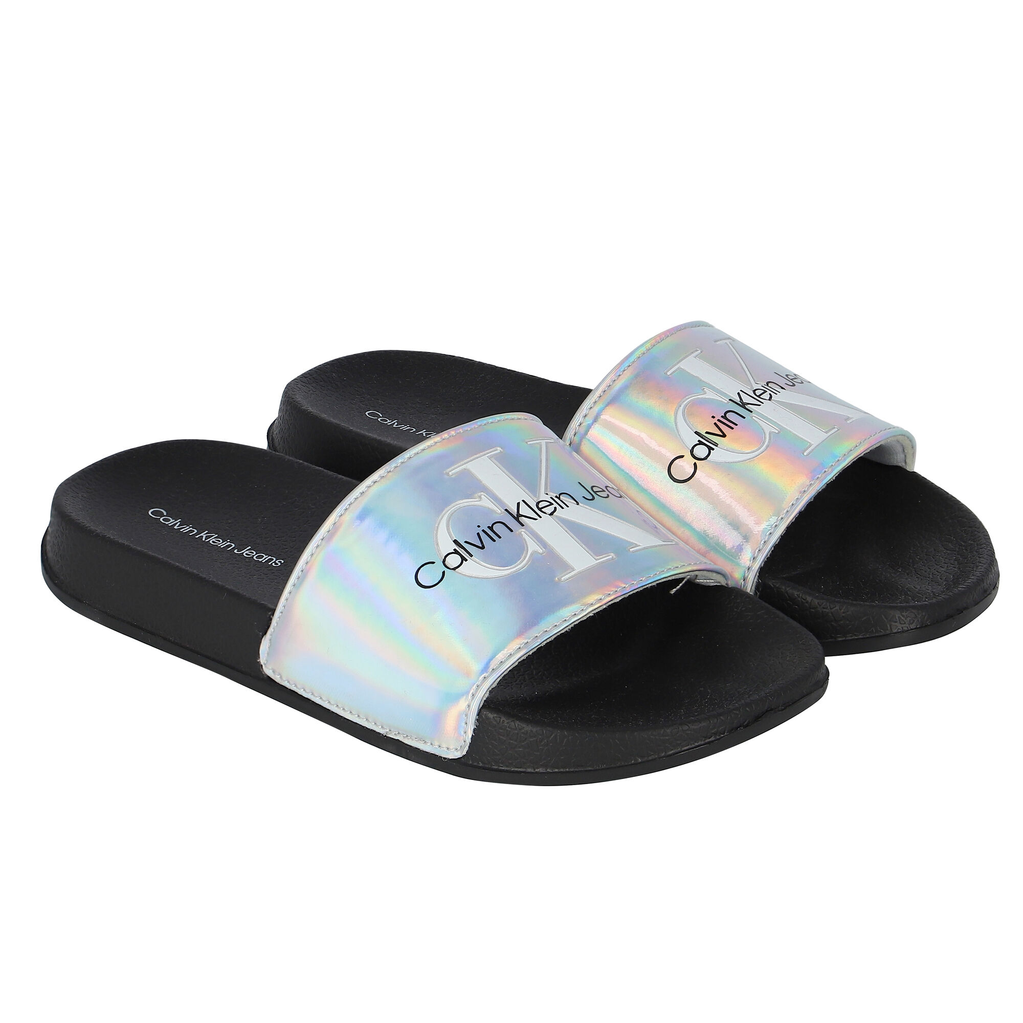 Calvin klein jeans logo sliders new arrivals