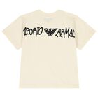 Boys Ivory Logo T-Shirt, 1, hi-res