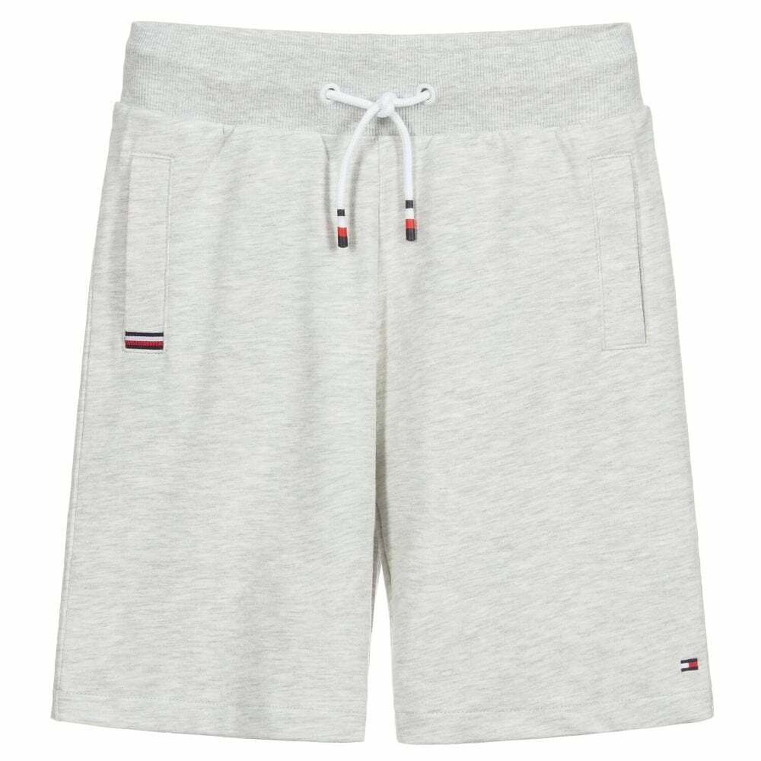 Boys Grey Logo Shorts , 1, hi-res image number null