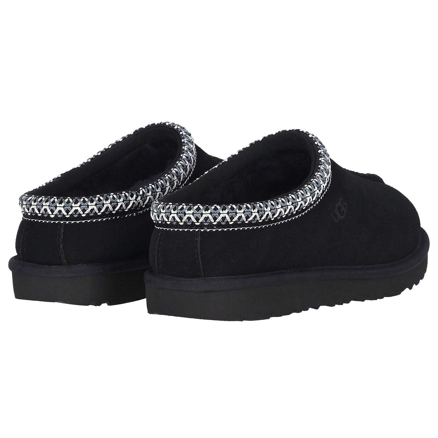 Black Tasman II Suede Mules, 1, hi-res