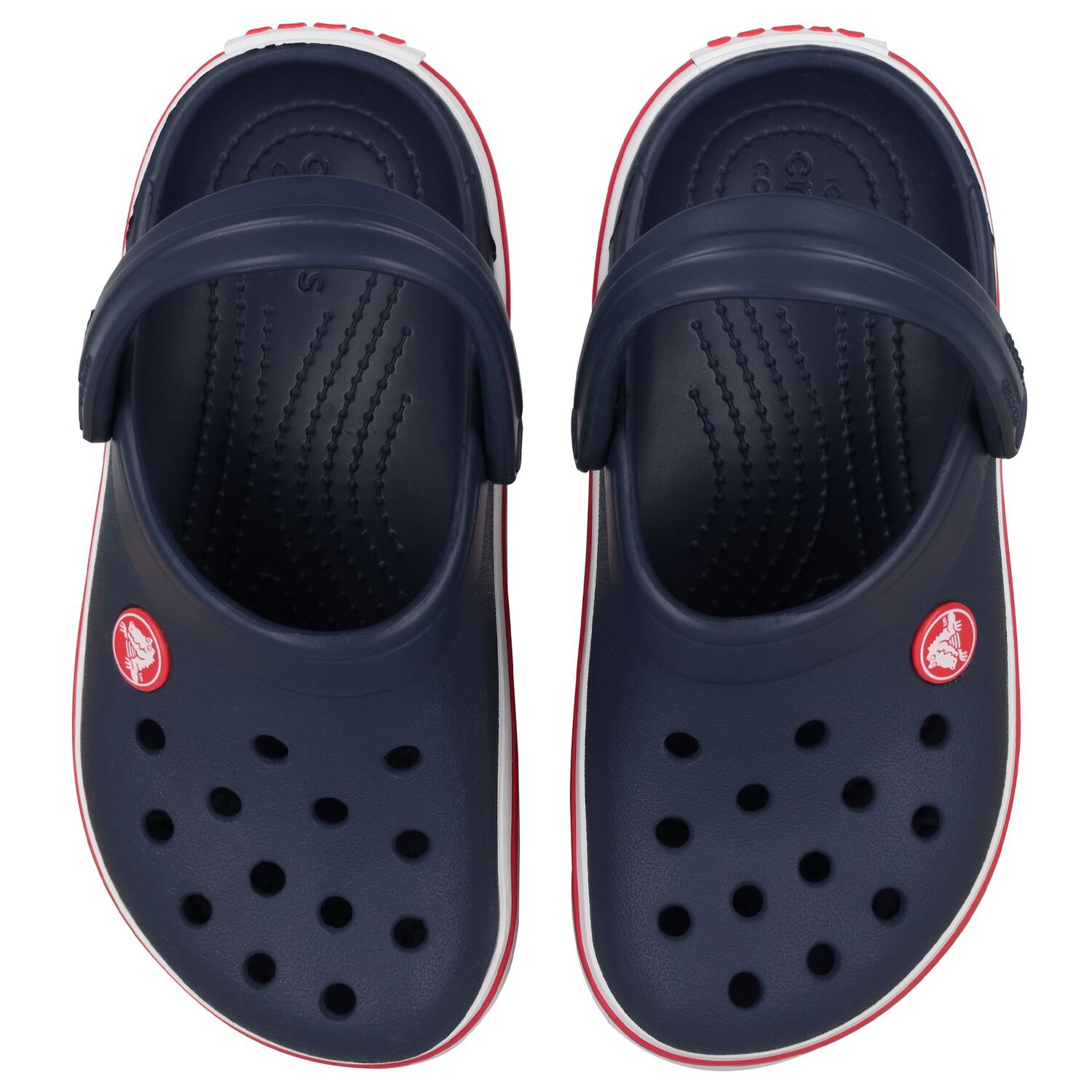 Navy Blue Crocband Clogs Sandals, 2, hi-res image number null