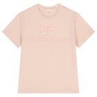 Girls Pink Logo T-Shirt, 1, hi-res