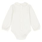 Baby Girls Beige & Ivory Tulle Skirt Set, 2, hi-res