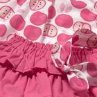 Baby Girls Pink Cotton Jersey Shorts & Headband Set, 1, hi-res