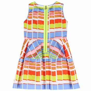 Girls Multicoloured Sequin Dress