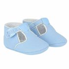 Baby Boys Blue Shoes, 1, hi-res
