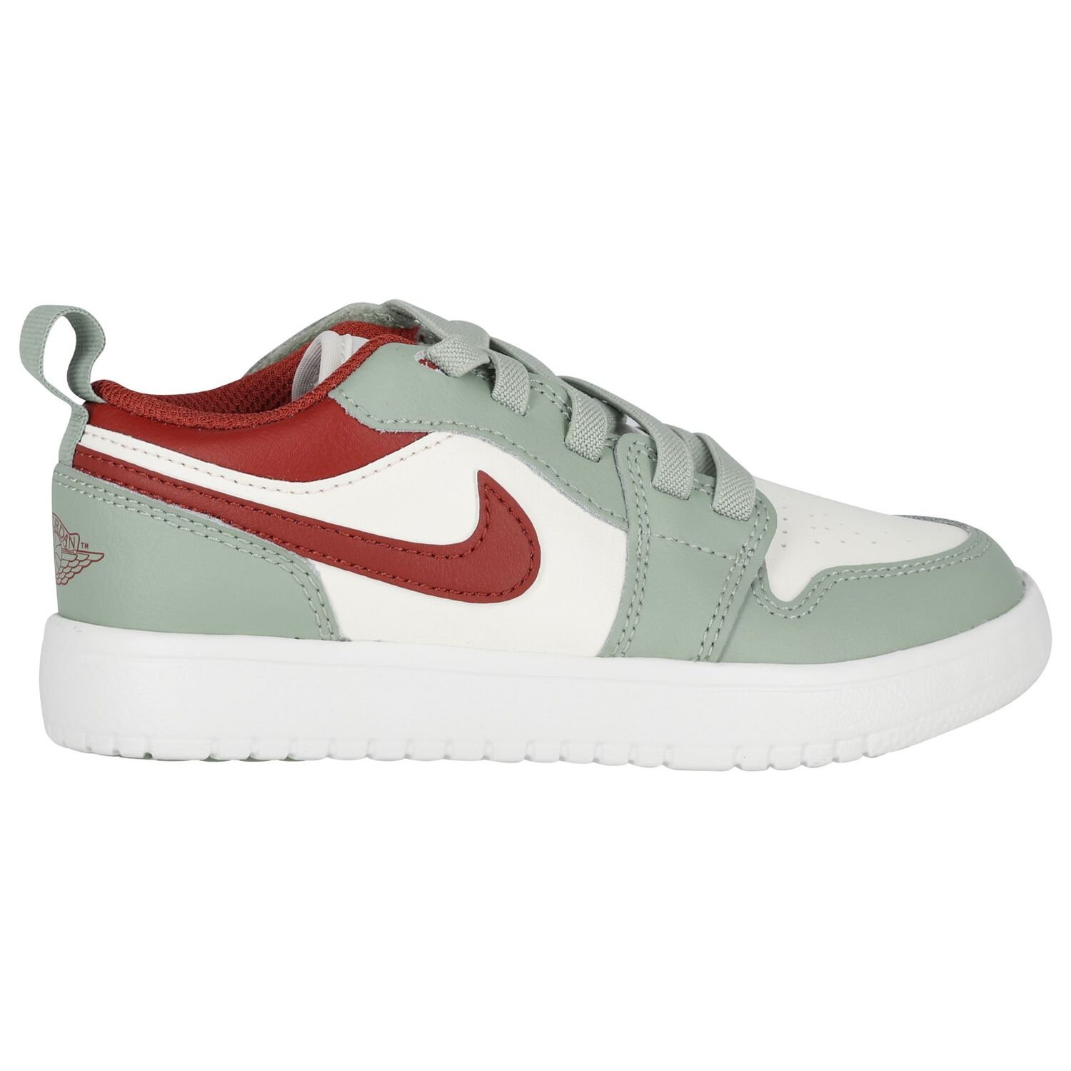 Green, White & Red Air Jordan 1 Low Alt Trainers, 3, hi-res