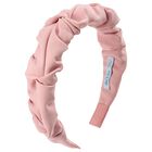 Girls Pink Crepe Headband, 1, hi-res