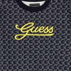 سويتشيرت أولاد بالشعار باللون الكحلي, 1, hi-res