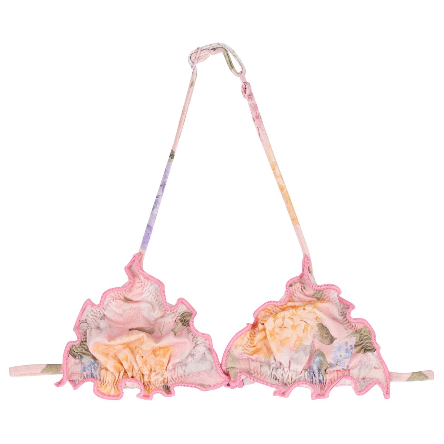 بيكيني للبنات باللون الوردي الزهري, 1, hi-res