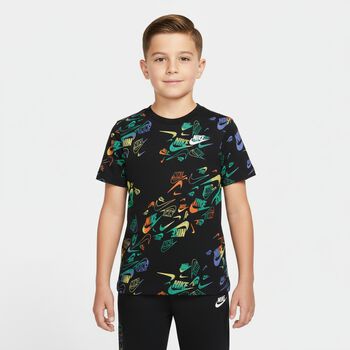 Boys Black Logo Trousers Set