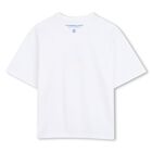 Boys White Logo T-Shirt, 1, hi-res