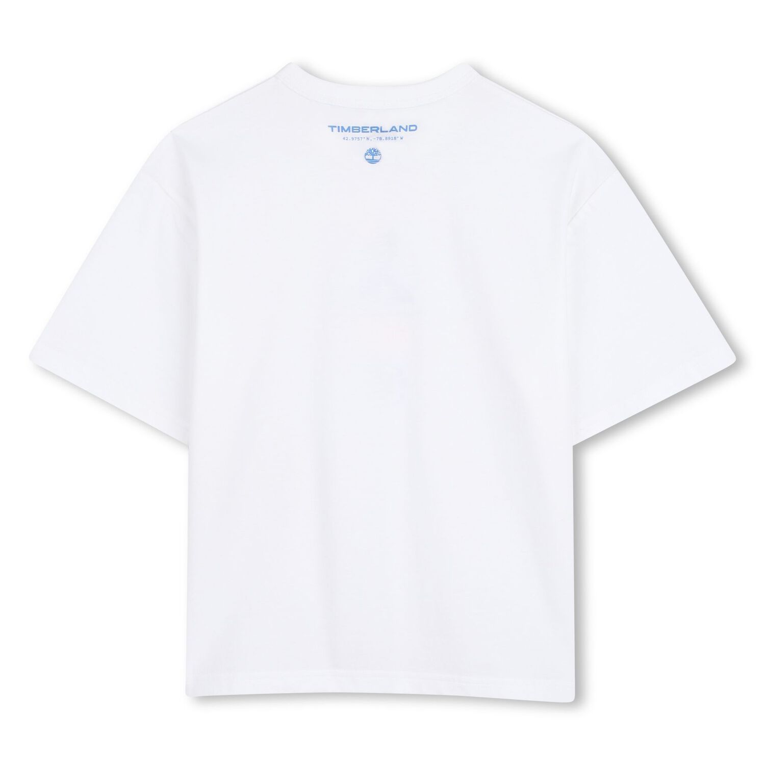 Boys White Logo T-Shirt, 1, hi-res