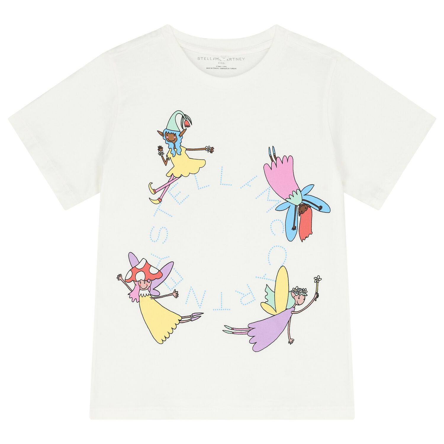 Girls Ivory Logo Fairy T-Shirt, 1, hi-res image number null