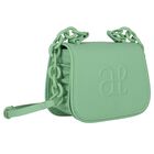 Girls Green Logo Handbag, 2, hi-res