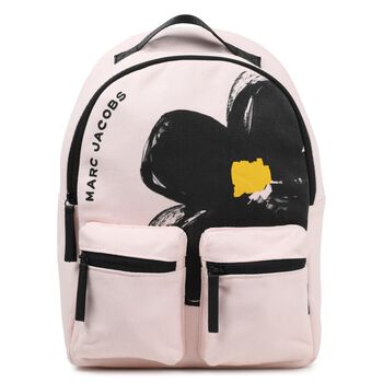 Girls Pink Daisy Backpack