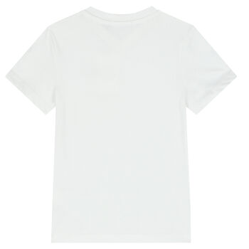 Boys White Logo T-Shirt