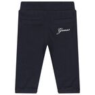 طقم بنطال قطني أزرق وكحلي للأولاد, 1, hi-res